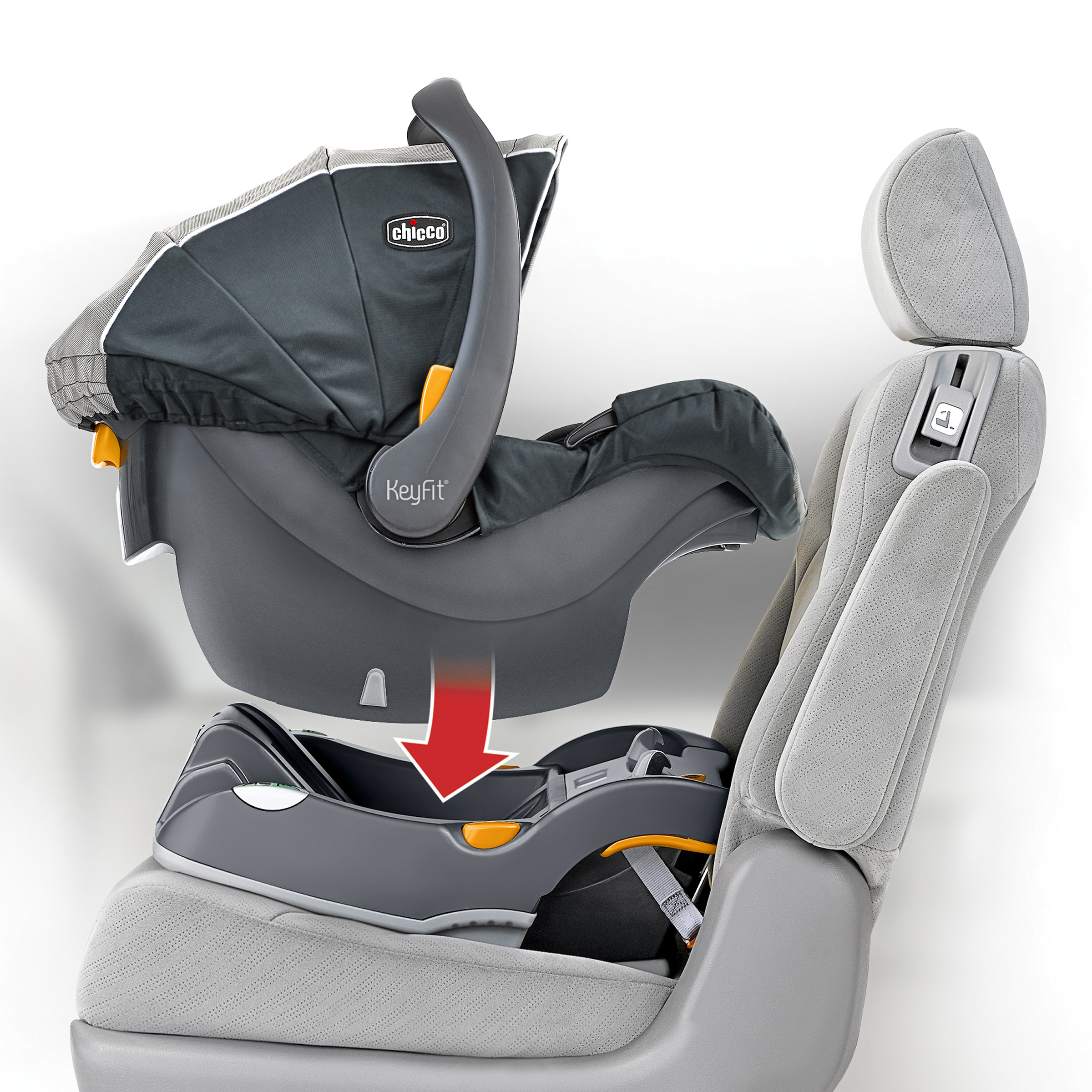 Chicco KeyFit 30 Infant Car Seat & Base - Lilla