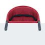 Chicco Caddy Hook-on Chair in Red Front Profile