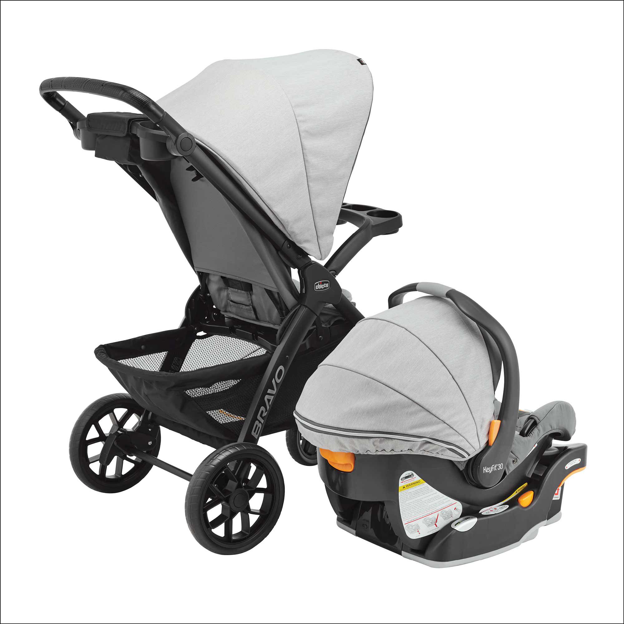 LE Travel Stroller - Driftwood Trio System | Bravo Chicco