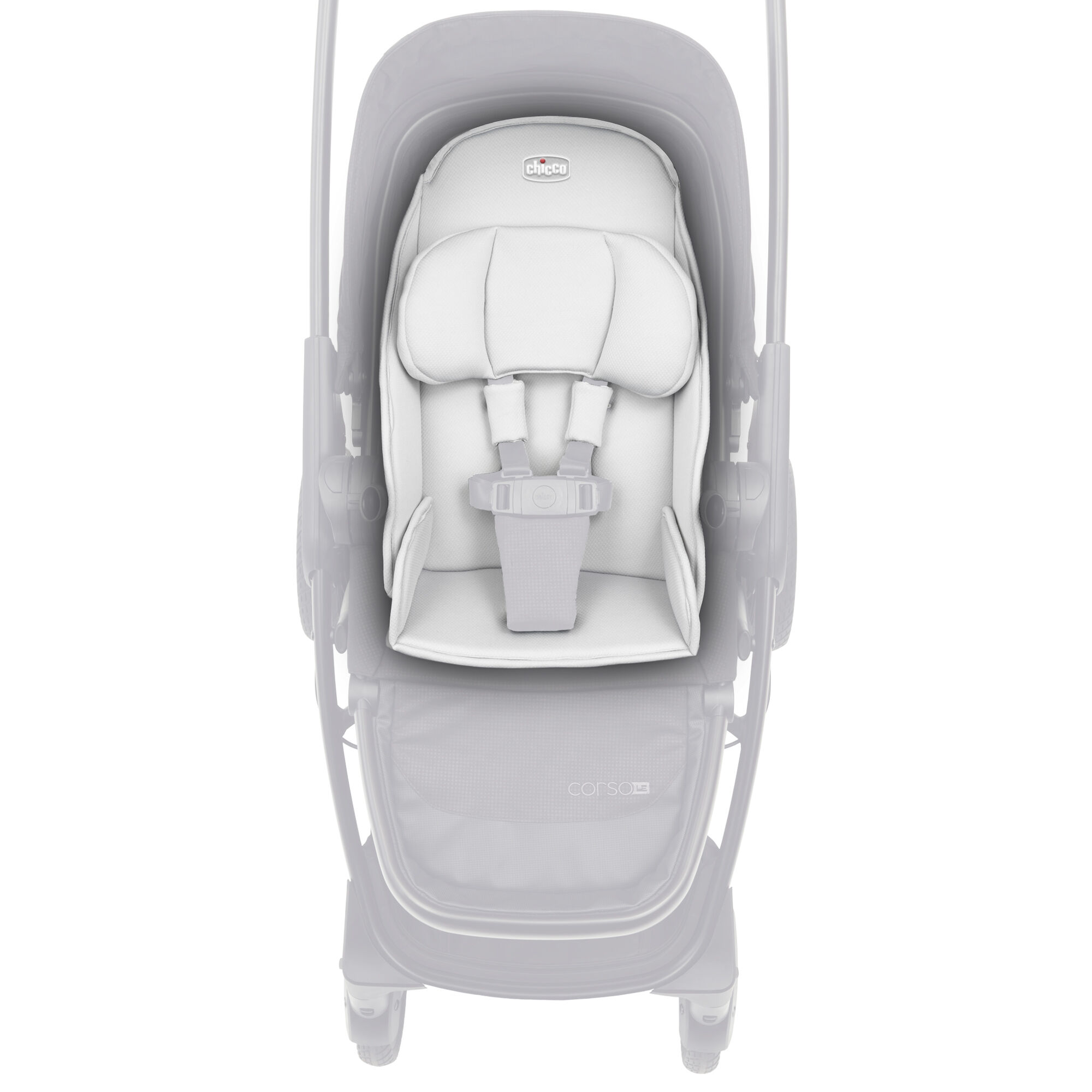 Baby insert clearance for stroller