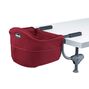Chicco Caddy Hook-on Chair in Red Back Angle Profile