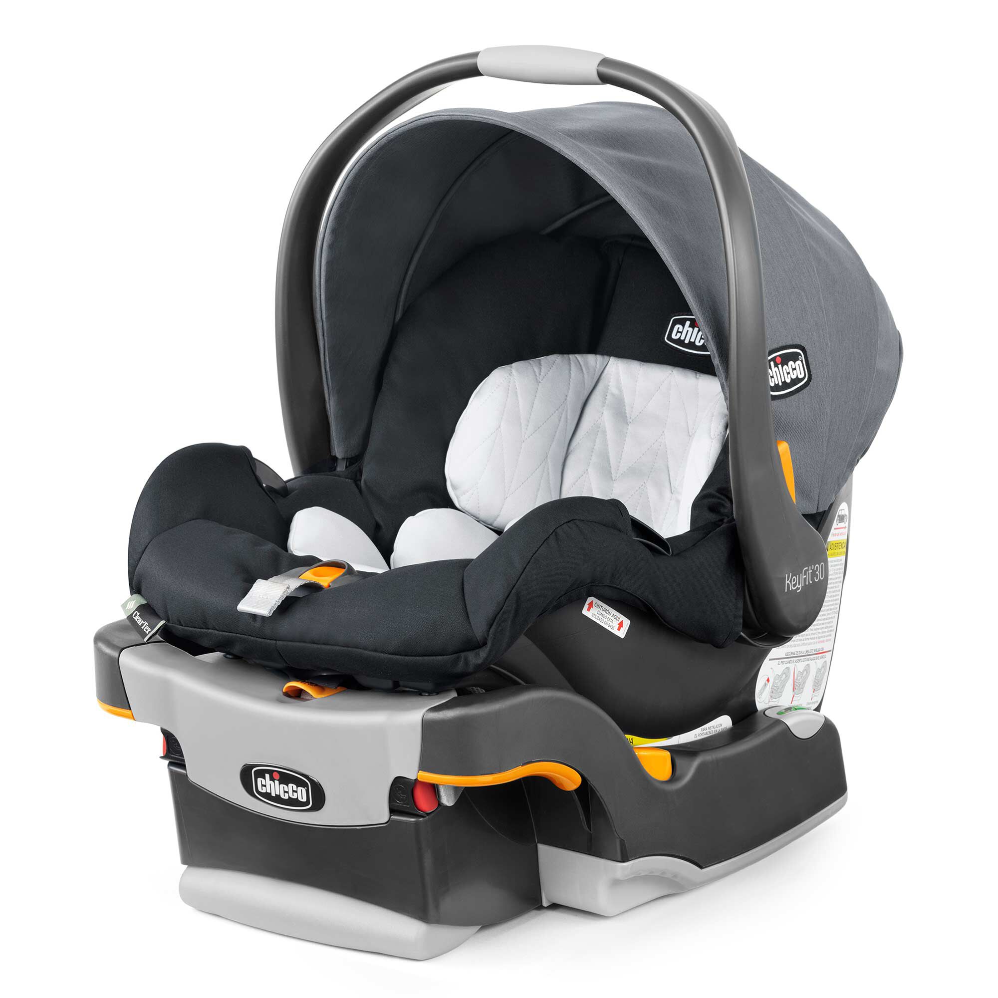 KeyFit 30 ClearTex Infant Car Seat Pewter Chicco