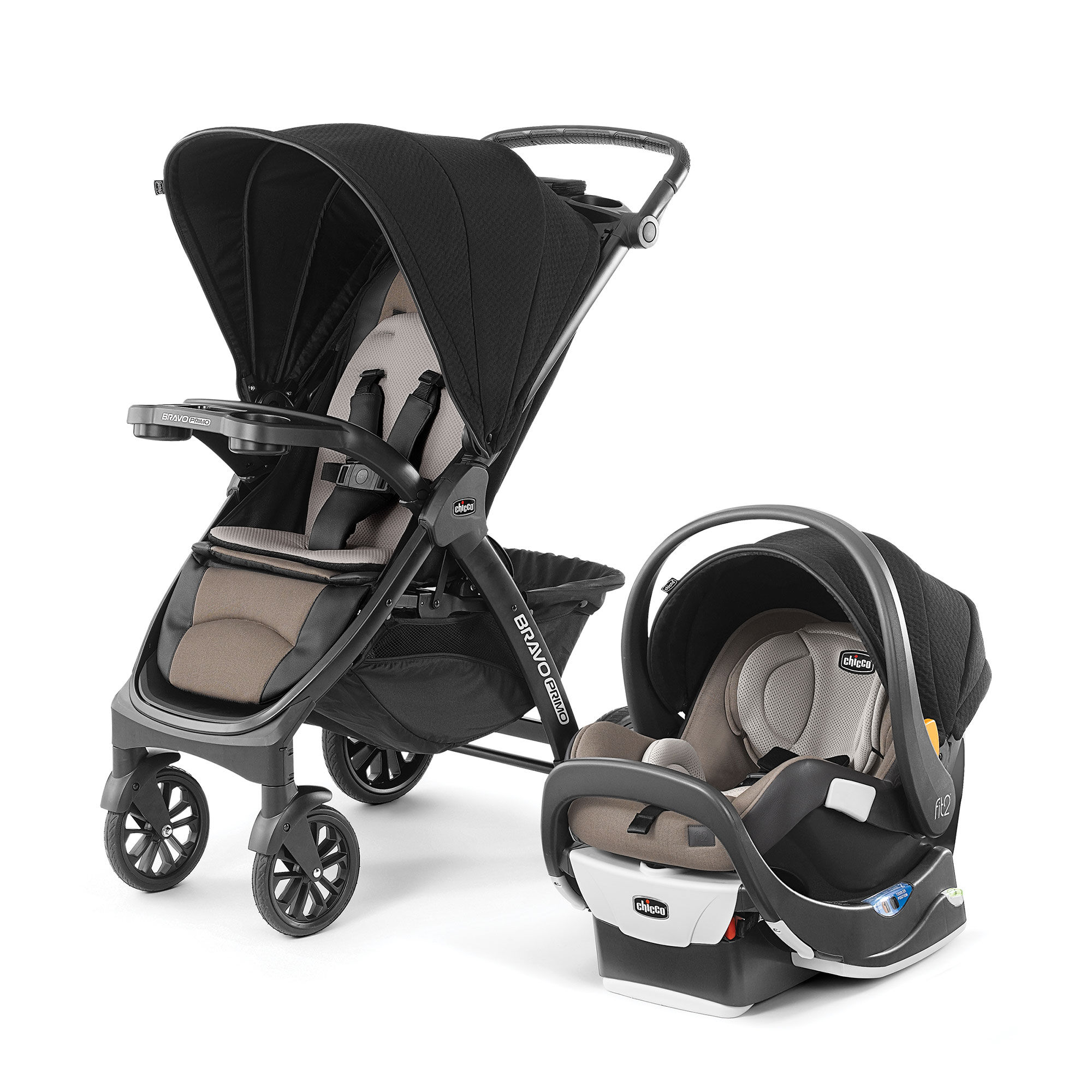 chicco bravo for 2 car seat