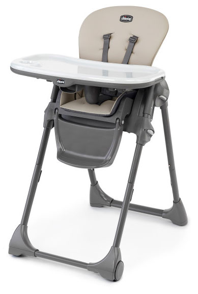 Chicco Polly High Chair in Taupe