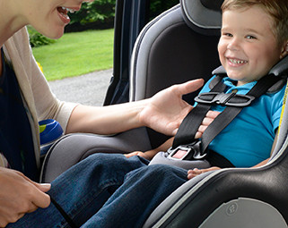 Car Seat Safety Step 1 - How to Tighten the Harness