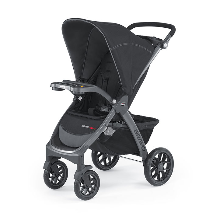 Chicco Bravo Sport Full Size Stroller in Iron