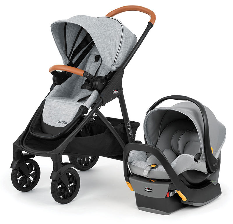 Chicco Corso LE Travel System in Veranda