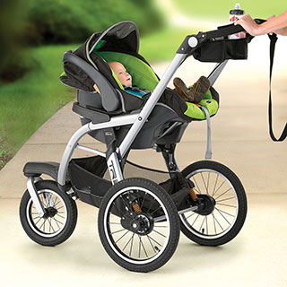 car seat with built in stroller