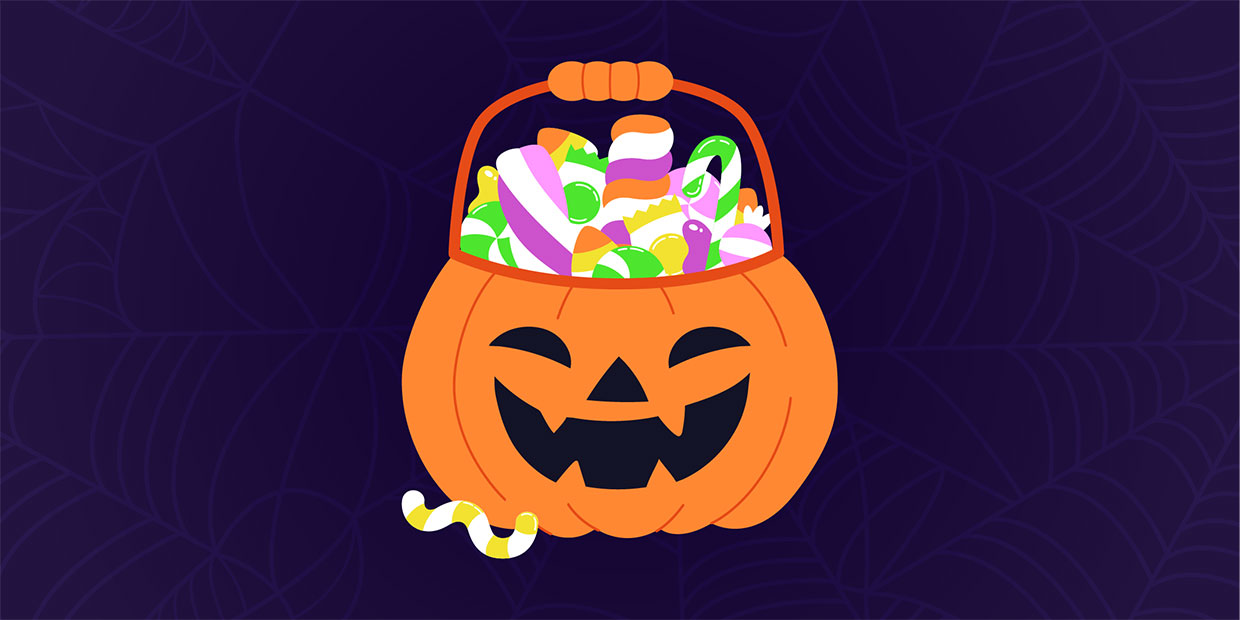 A header image for a blog about the best U.S. cities for trick-or-treating