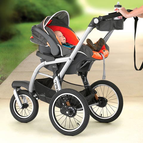 jogger strollers with car seat attachment