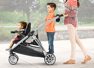 stroller for two babies and a toddler