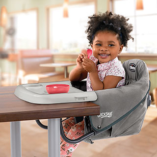 baby seat that hooks on table