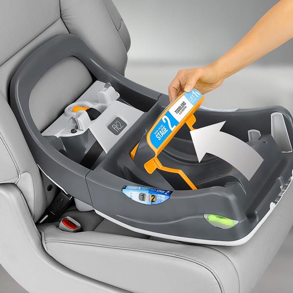 installing chicco car seat base