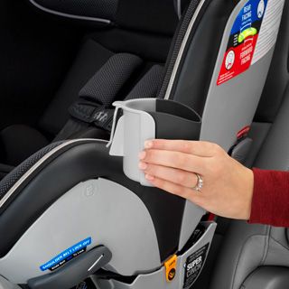 booster seat with cup holder
