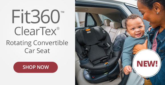 Chicco Fit360 ClearTex Rotating Convertible Car Seat